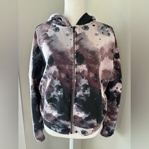 Shambhala Hooded Zip-Up Sweater – Size Small